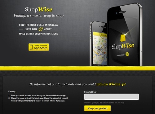 ShopWise on Prefinery